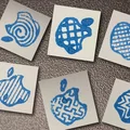 Bộ Tamper Infill Stamps (vừa tamper 58mm) - Thumbnail 4