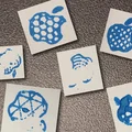 Bộ Tamper Infill Stamps (vừa tamper 58mm) - Thumbnail 5