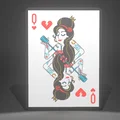 LightBox Nữ Hoàng Trái Tim – Lá bài poker lấy cảm hứng Amy Winehouse - Thumbnail 1