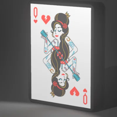 LightBox Nữ Hoàng Trái Tim – Lá bài poker lấy cảm hứng Amy Winehouse