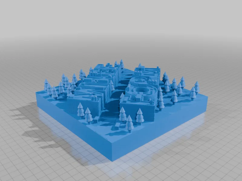 Mô hình kiến trúc để bàn có ngăn bí mật độc đáo in 3D - Image 2