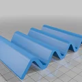 Khay Đựng Xà Phòng Hình Gợn Sóng Tối Giản In 3D Độc Đáo - Thumbnail 2