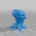Mô hình đầu lâu slime chảy 28mm cho game D&D - File in 3D STL - Thumbnail 2