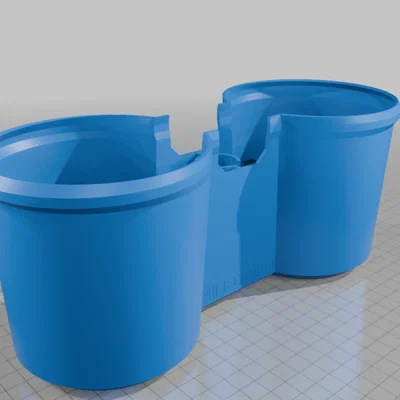Chậu cây xếp tầng 3D (Stackable Planter) - Tận dụng không gian tối đa