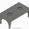 Giá treo đèn pin mini tích hợp nam châm tiện lợi (In 3D) - Thumbnail 2
