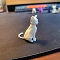 Mèo Low-Poly – Tượng Mô Hình In 3D - Thumbnail 3