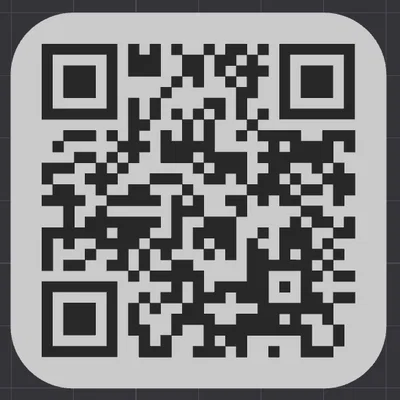 Con dấu QR Code Rick Roll kèm plate thay thế