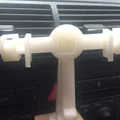 Giá đỡ điện thoại ô tô universal gắn khe CD (tương thích VW/Audi) - Thumbnail 1