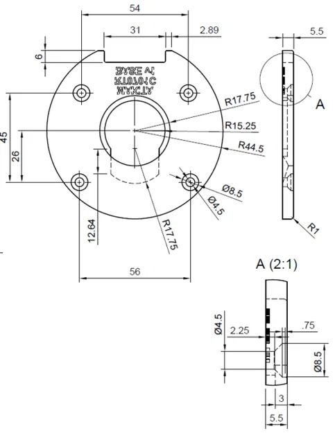 Phụ kiện router Makita RT0701C hút bụi từ dưới (bottom dust extraction) - Image 3