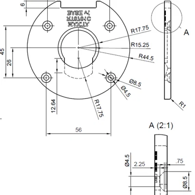 Phụ kiện router Makita RT0701C hút bụi từ dưới (bottom dust extraction)