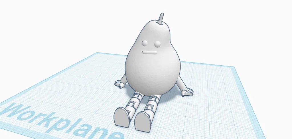 Mô hình 3D Pear Buddy - Người bạn quả lê siêu đáng yêu - Image 2