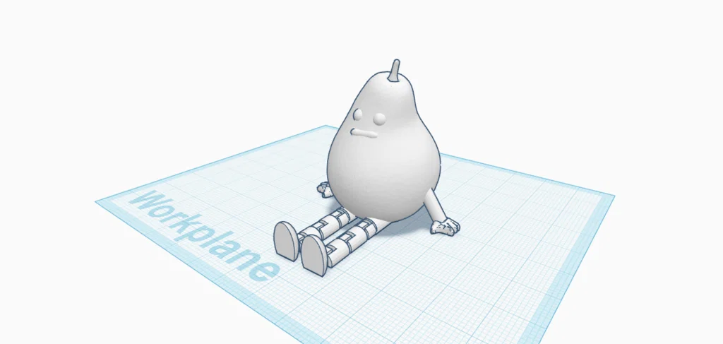 Mô hình 3D Pear Buddy - Người bạn quả lê siêu đáng yêu - Image 3