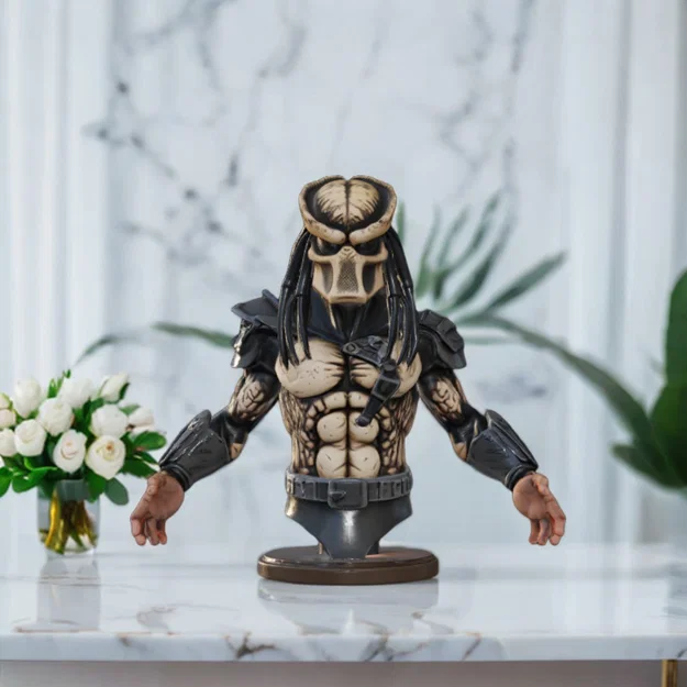Mô hình tượng Predator 14cm in 3D cực chi tiết cho người hâm mộ - Image 1