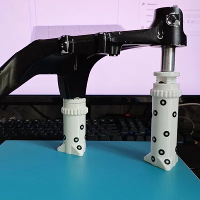 Chân đế điều chỉnh chiều cao cho scan 3D