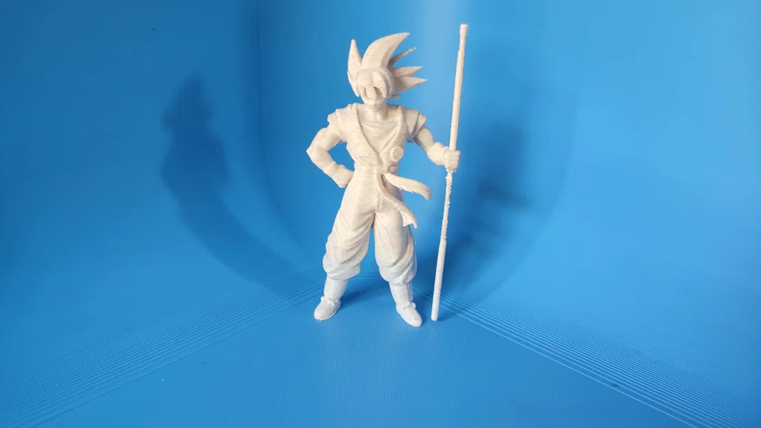 Mô hình 3D nhân vật Goku 13cm trang trí độc đáo - Image 4
