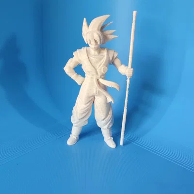 Mô hình 3D nhân vật Goku 13cm trang trí độc đáo