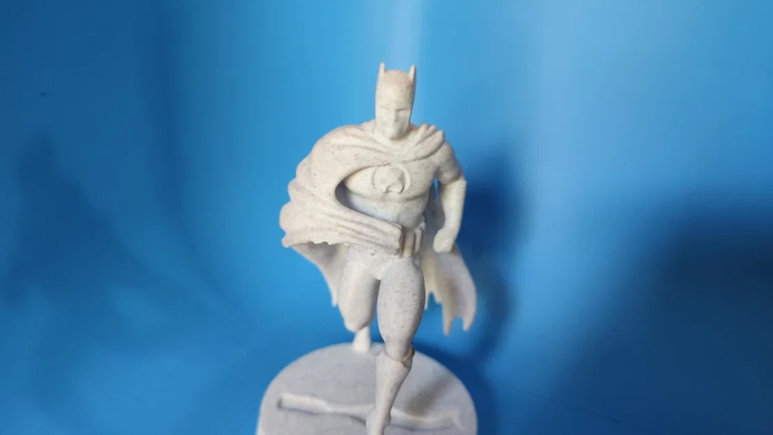 Mô hình 3D Batman 1960 cổ điển - Tượng trang trí siêu anh hùng - Image 2