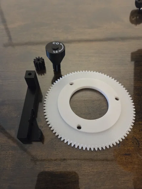 Mod Stepless cho Rancilio Rocky (bánh răng & núm vặn) - Image 1