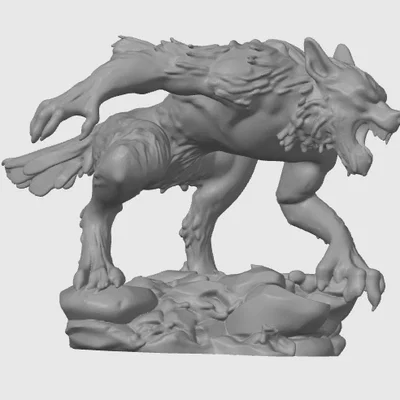 Mô hình Người Sói (Werewolf) 10cm - Quái vật cho Dungeons & Dragons