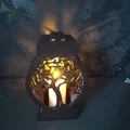 Znicz candle – đèn nến phong cách glamour kèm insert dùng pin - Thumbnail 1