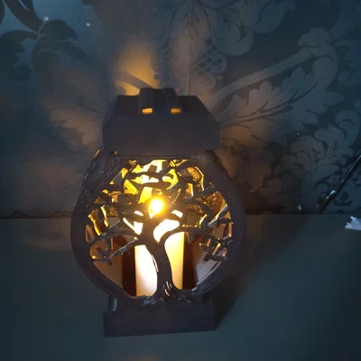 Znicz candle – đèn nến phong cách glamour kèm insert dùng pin