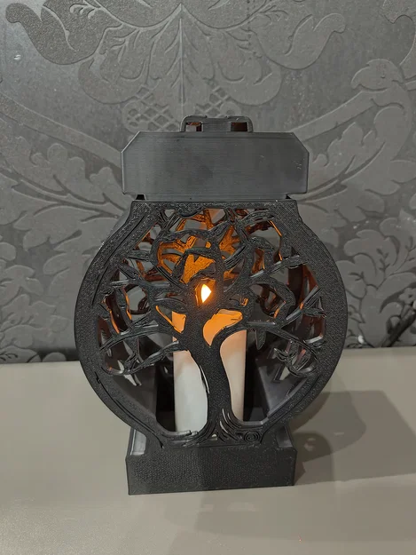 Znicz candle – đèn nến phong cách glamour kèm insert dùng pin - Image 2