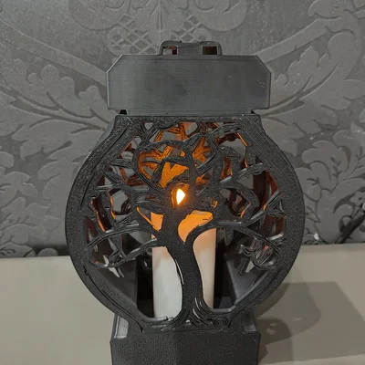 Znicz candle – đèn nến phong cách glamour kèm insert dùng pin