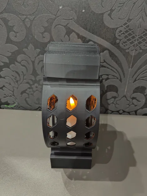 Znicz candle – đèn nến phong cách glamour kèm insert dùng pin - Image 3