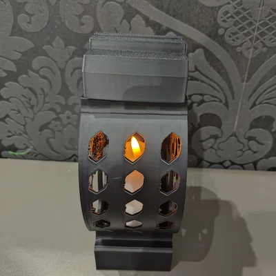 Znicz candle – đèn nến phong cách glamour kèm insert dùng pin