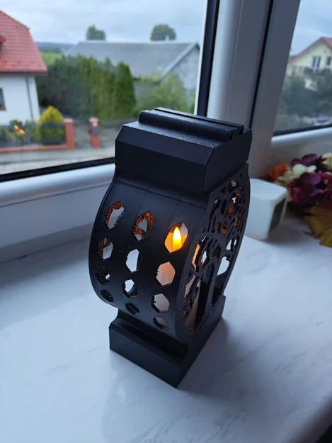 Znicz candle – đèn nến phong cách glamour kèm insert dùng pin - Image 4