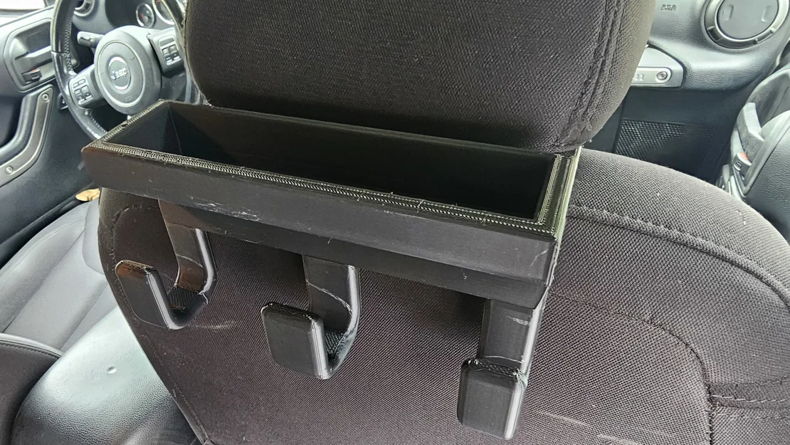 Móc treo ghế sau Jeep JK/JKU tích hợp khay đồ tiện lợi - Image 1