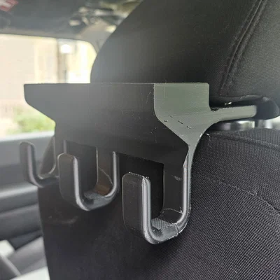 Móc treo ghế sau Jeep JK/JKU tích hợp khay đồ tiện lợi