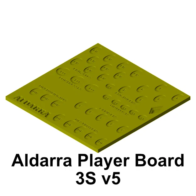 Bảng Người Chơi Aldarra (cho bàn in 220×220mm trở lên) - Image 4