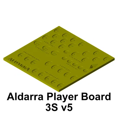 Bảng Người Chơi Aldarra (cho bàn in 220×220mm trở lên)