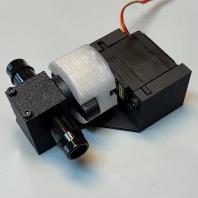 Van nước servo cho tưới tiêu & điều khiển lưu lượng (Antelco + MG995/MG996)