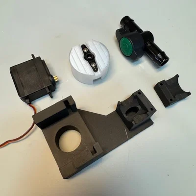 Van nước servo cho tưới tiêu & điều khiển lưu lượng (Antelco + MG995/MG996)
