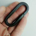Móc khóa Carabiner in 3D tiện lợi - Dễ dàng treo chìa khóa - Thumbnail 1