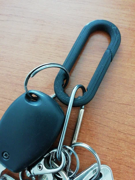 Móc khóa Carabiner in 3D tiện lợi - Dễ dàng treo chìa khóa - Image 3
