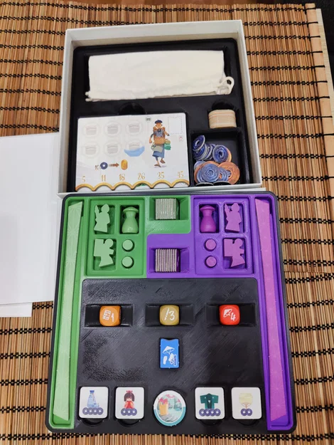 Khay Đựng Phụ Kiện Game Tokaido Duo (Insert 3D) - Image 1