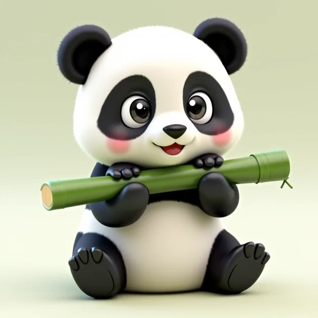 Cute Panda (Gấu trúc dễ thương) - Image 1