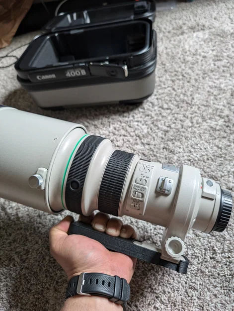 Miếng nối kéo dài lens foot cho Canon 400mm DO IS L - Image 1
