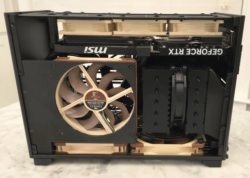 Ống dẫn gió hút sau cho Ncase M2 & NH-D12L - Image 1