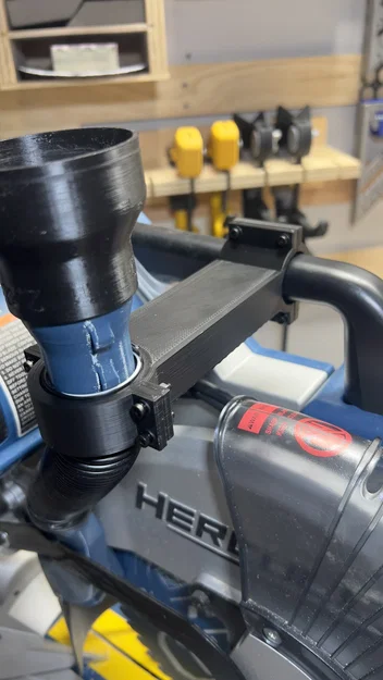 Tay đỡ gắn hút bụi Shop Nation cho máy cưa góc (miter saw) – support arm - Image 5