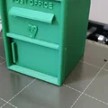 Hộp tiết kiệm hình thùng thư Ireland (Irish Postbox money box) - Thumbnail 1