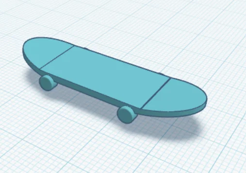 Mô hình ván trượt Skateboard mini trang trí độc đáo - Image 1