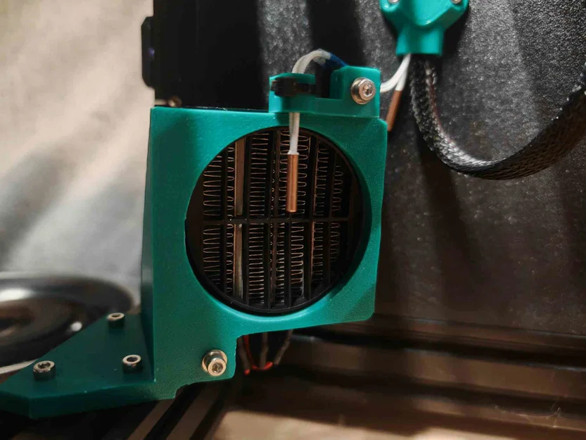 Giá gắn PTC heater + ngàm giữ thermistor - Image 1