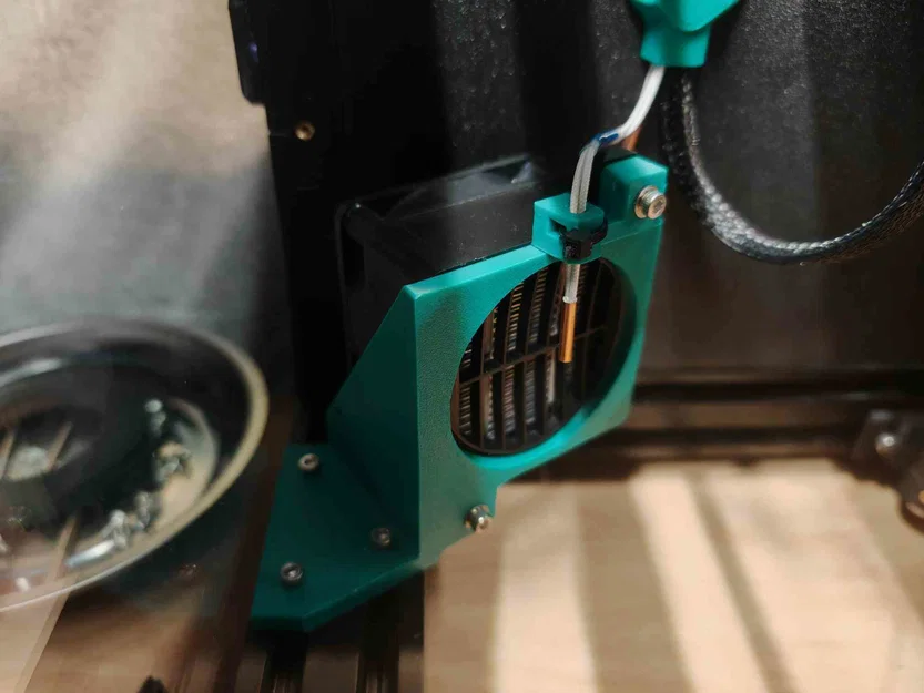 Giá gắn PTC heater + ngàm giữ thermistor - Image 2
