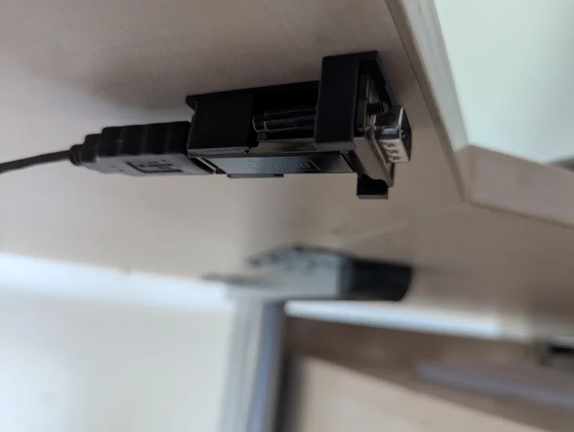 Giá gắn dưới bàn cho adapter Digitus RS232-USB - Image 3