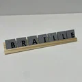 Chữ Braille Viết Hoa A–Z In Nhiều Màu/AMS (Chỉ Chữ In Hoa) - Thumbnail 2