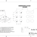 Chữ Braille Viết Hoa A–Z In Nhiều Màu/AMS (Chỉ Chữ In Hoa) - Thumbnail 3
